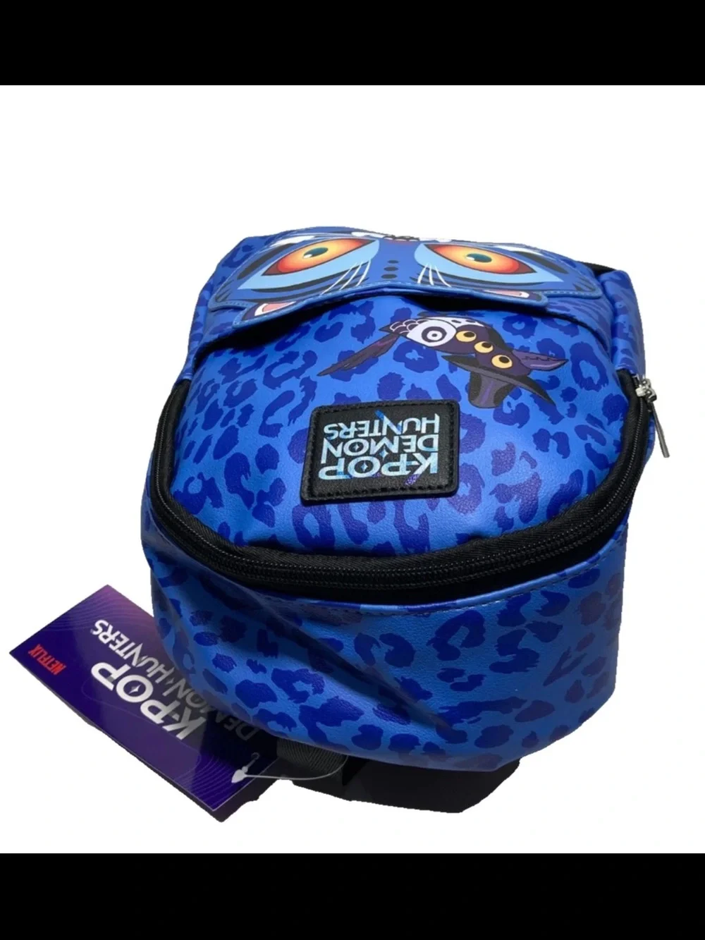 K-POP Demon Hunters Kids Backpack with Cat Face 10” x9”